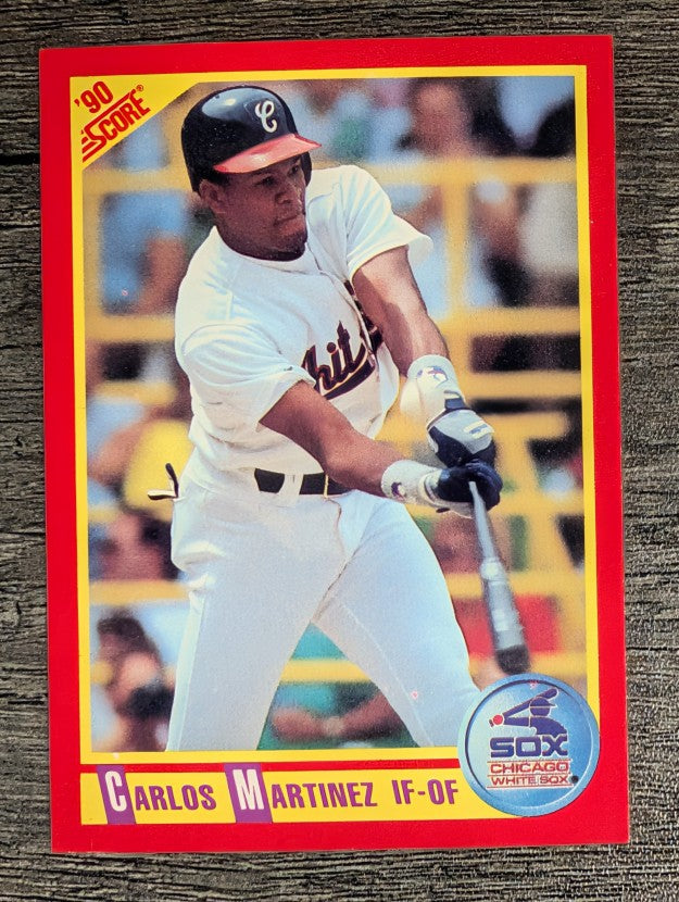 1990 Score #314 Carlos Martinez