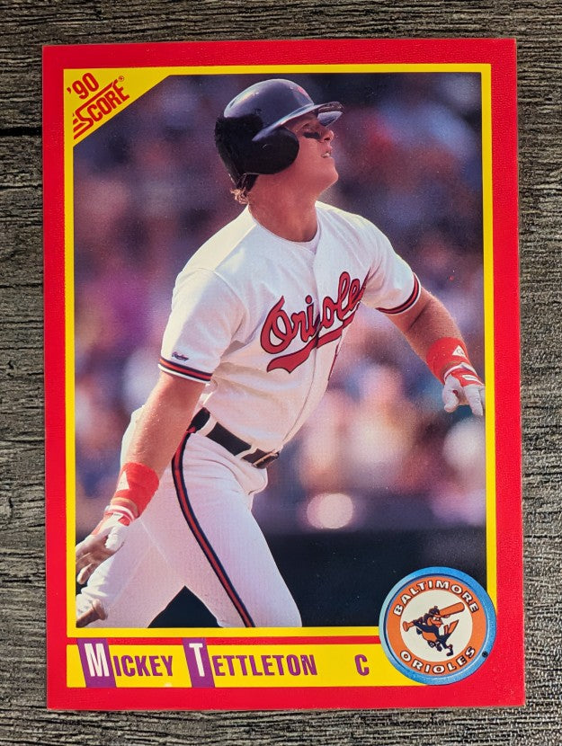 1990 Score #322 Mickey Tettleton