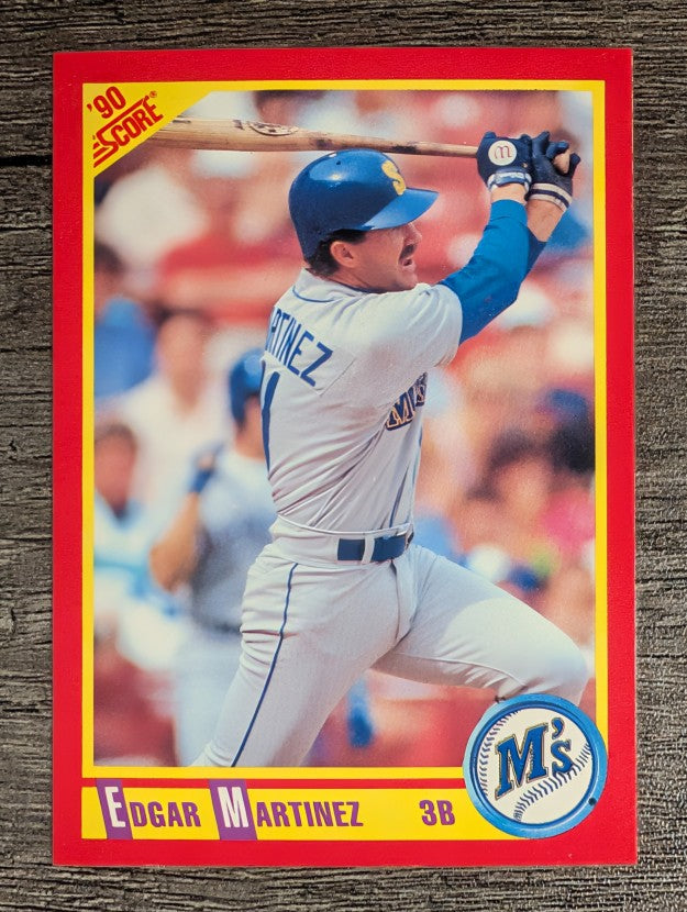 1990 Score #324 Edgar Martinez