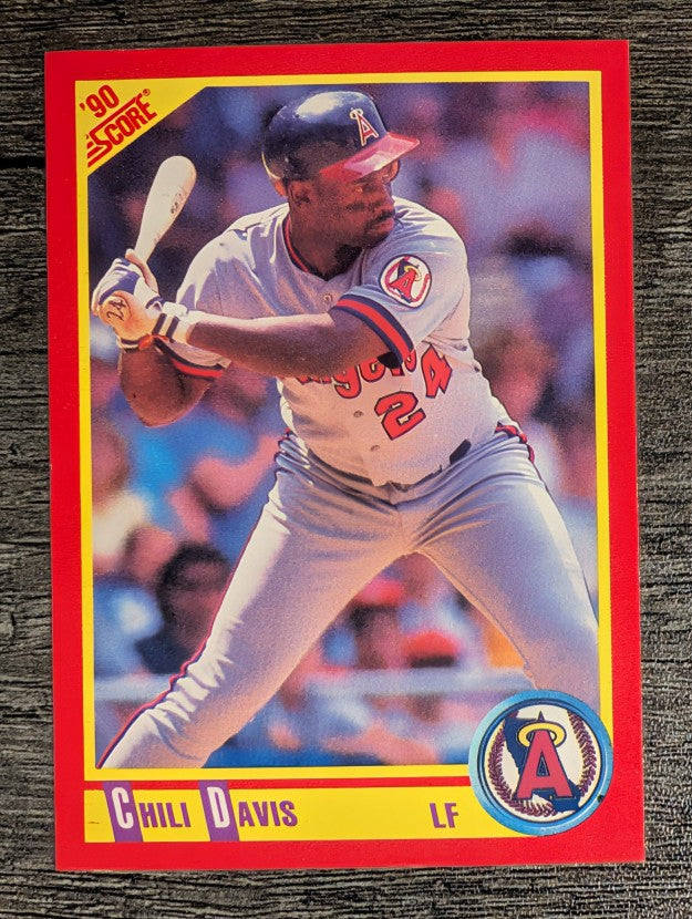 1990 Score #326 Chili Davis