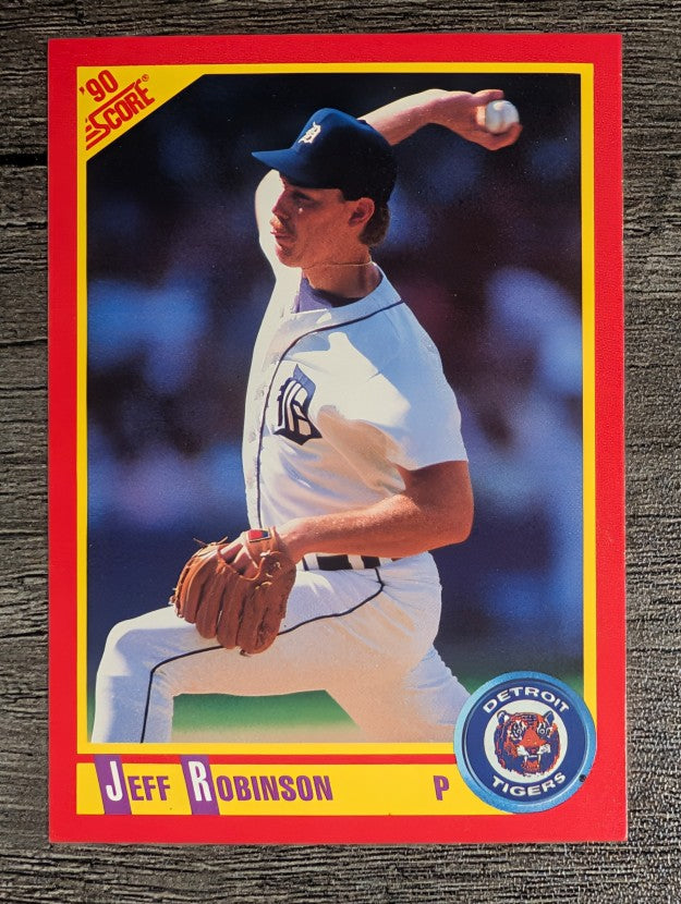 1990 Score #333 Jeff D. Robinson