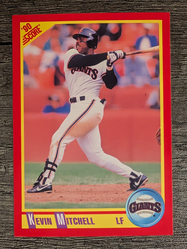 1990 Score #343 Kevin Mitchell