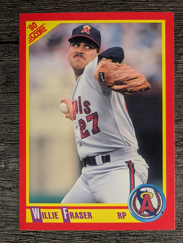1990 Score #358 Willie Fraser