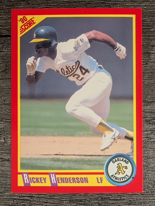 1990 Score #360 Rickey Henderson