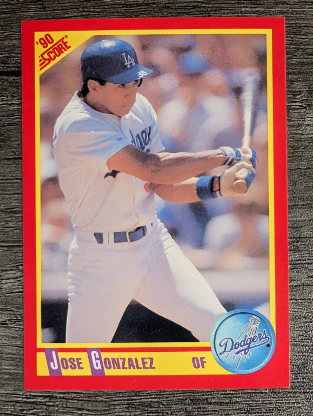 1990 Score #368 Jose Gonzalez