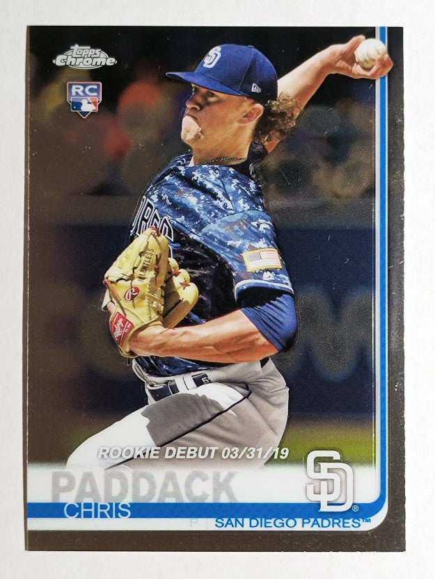 2019 Topps Chrome Update #55 Chris Paddack RD