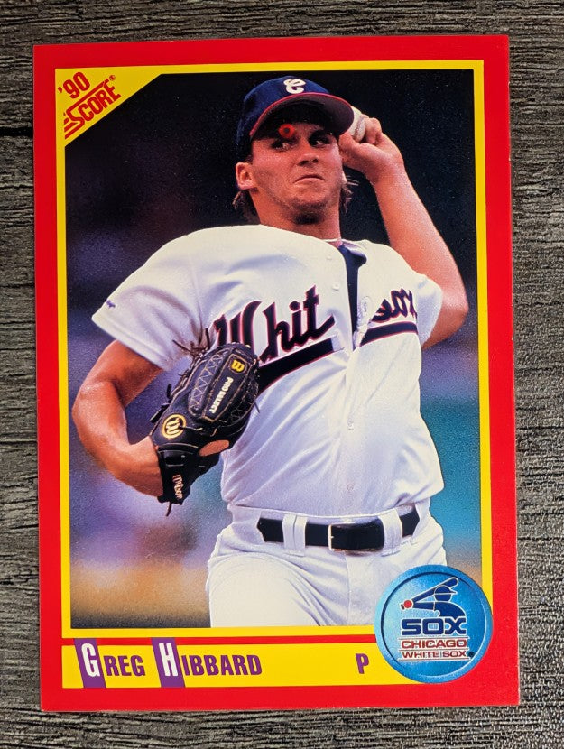 1990 Score #369 Greg Hibbard RC