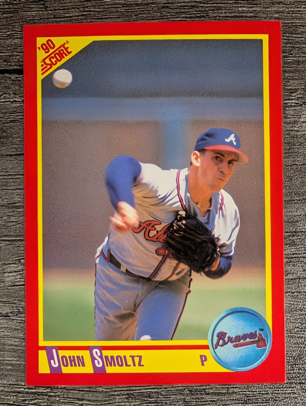 1990 Score #370 John Smoltz
