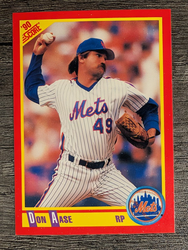 1990 Score #377 Don Aase