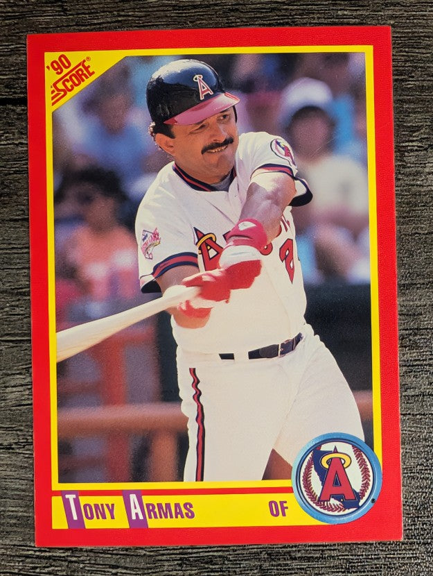 1990 Score #378 Tony Armas