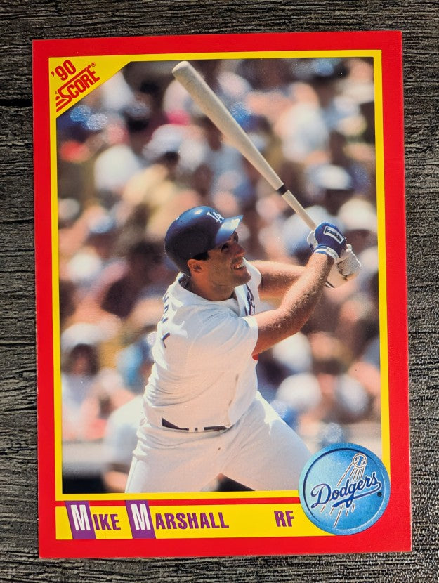1990 Score #384 Mike Marshall