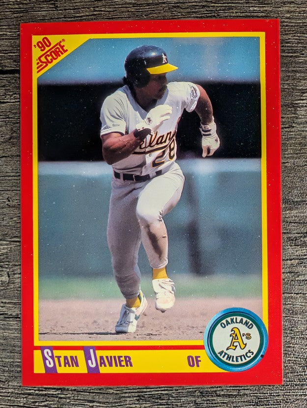 1990 Score #394 Stan Javier