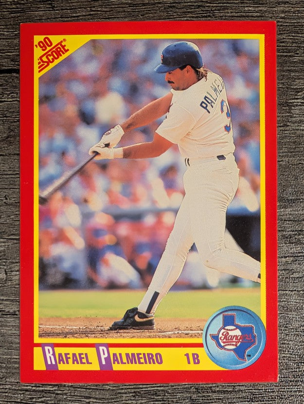 1990 Score #405 Rafael Palmeiro
