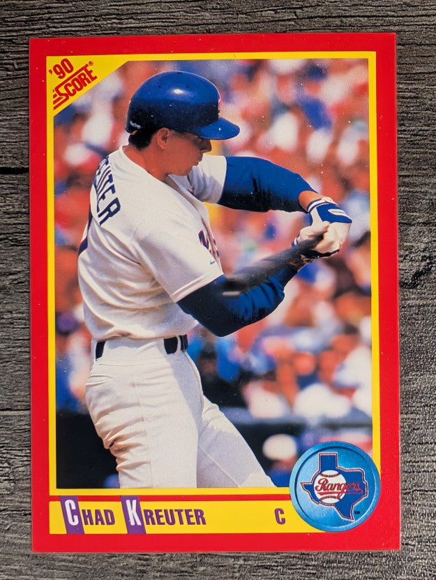 1990 Score #406 Chad Kreuter