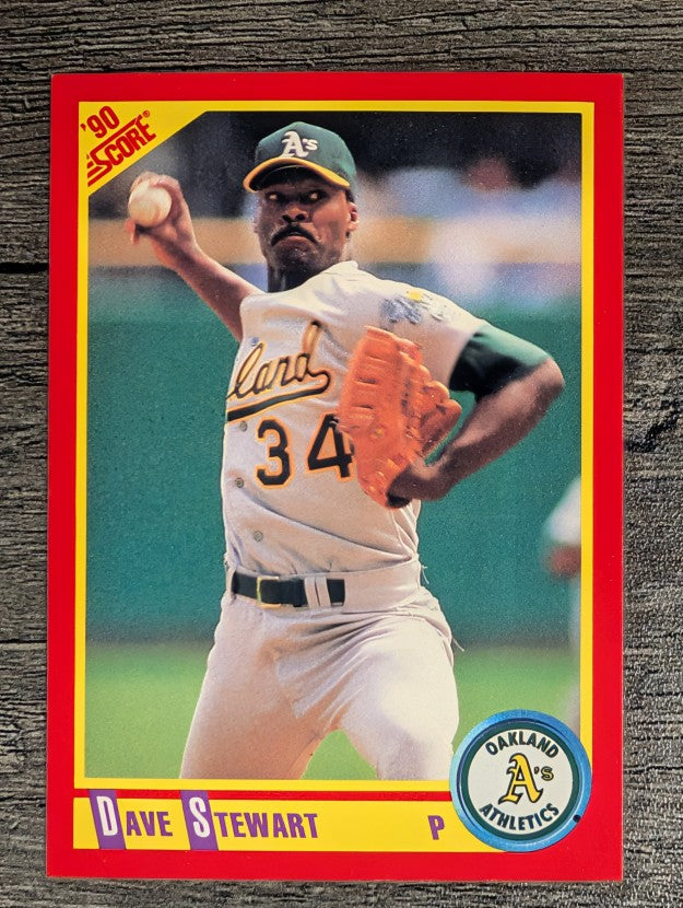 1990 Score #410 Dave Stewart