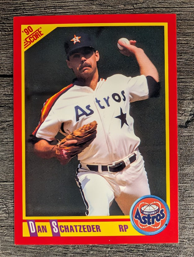 1990 Score #418 Dan Schatzeder