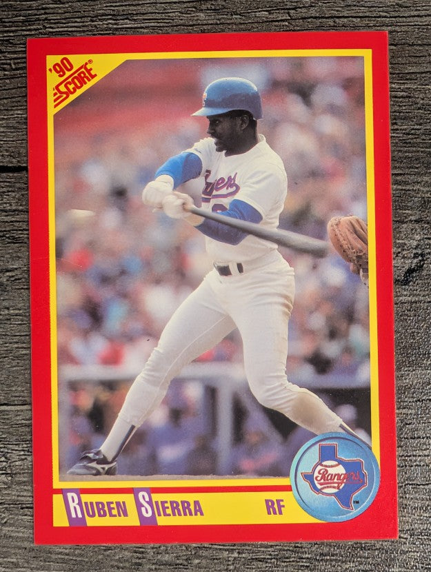 1990 Score #420 Ruben Sierra