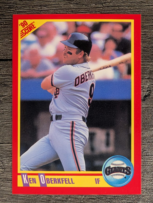 1990 Score #422 Ken Oberkfell