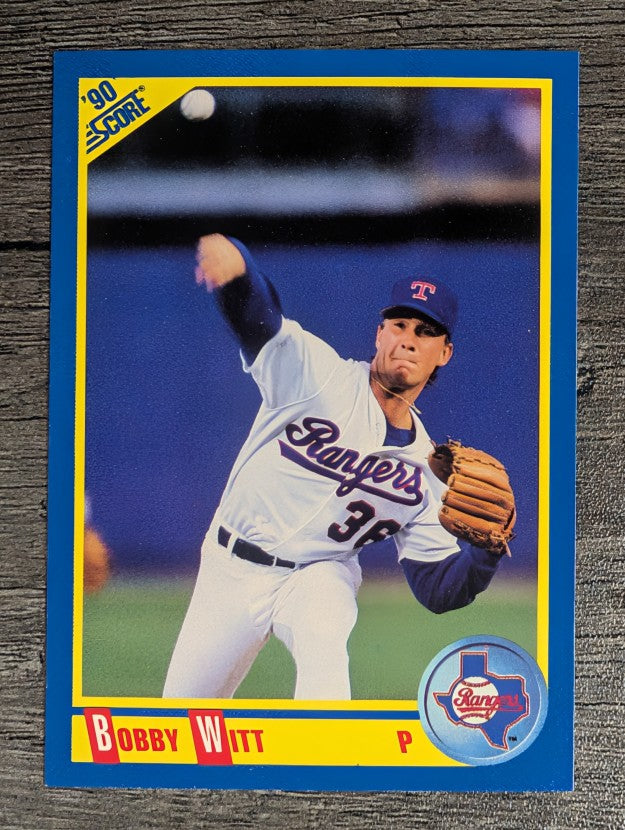 1990 Score #457 Bobby Witt