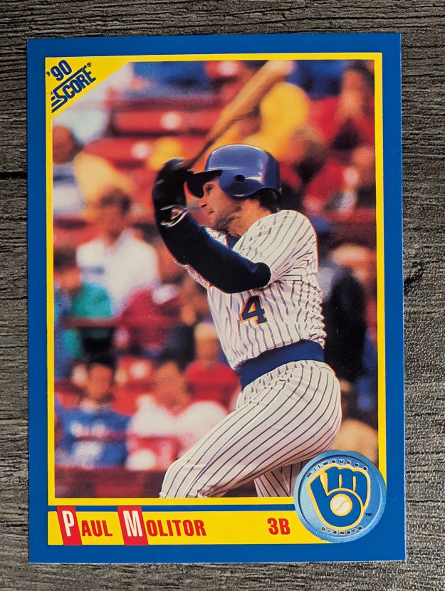 1990 Score #460 Paul Molitor