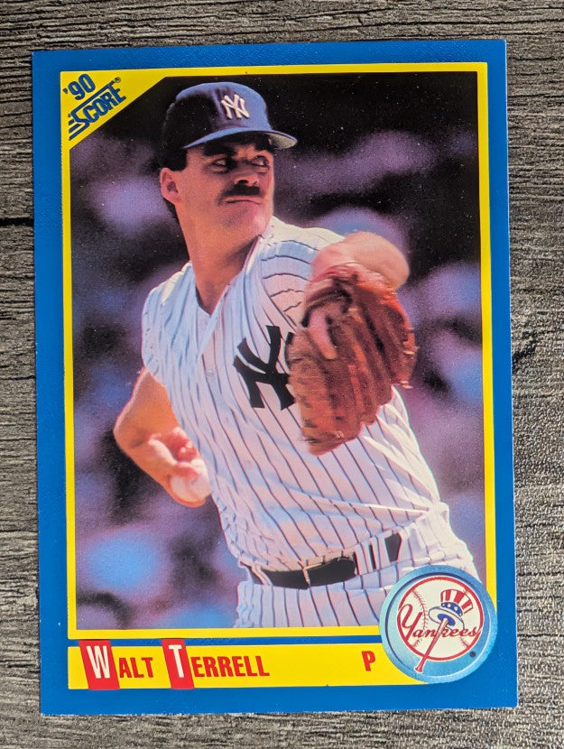 1990 Score #463 Walt Terrell