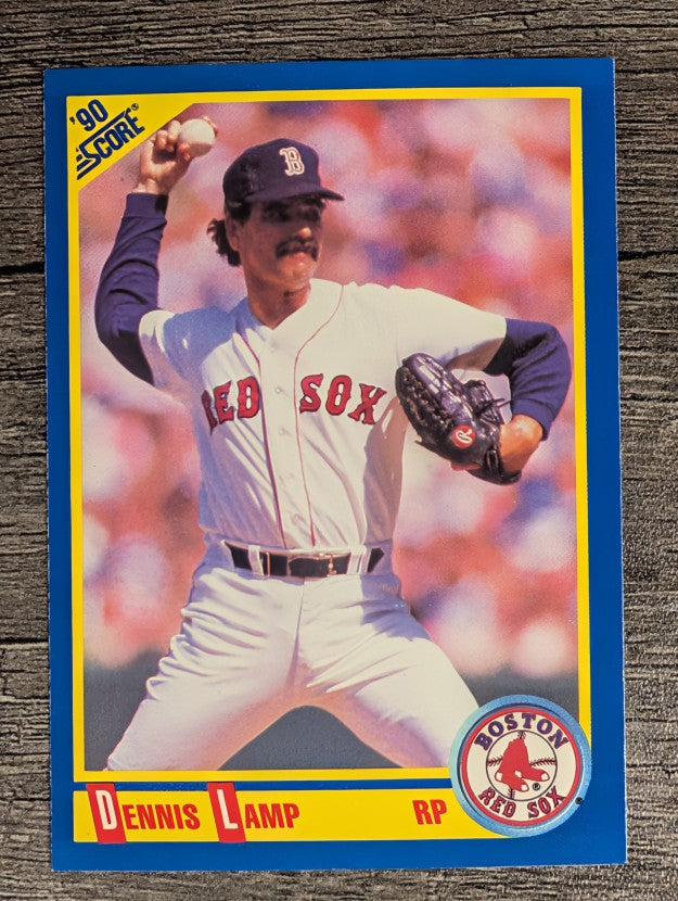 1990 Score #471 Dennis Lamp