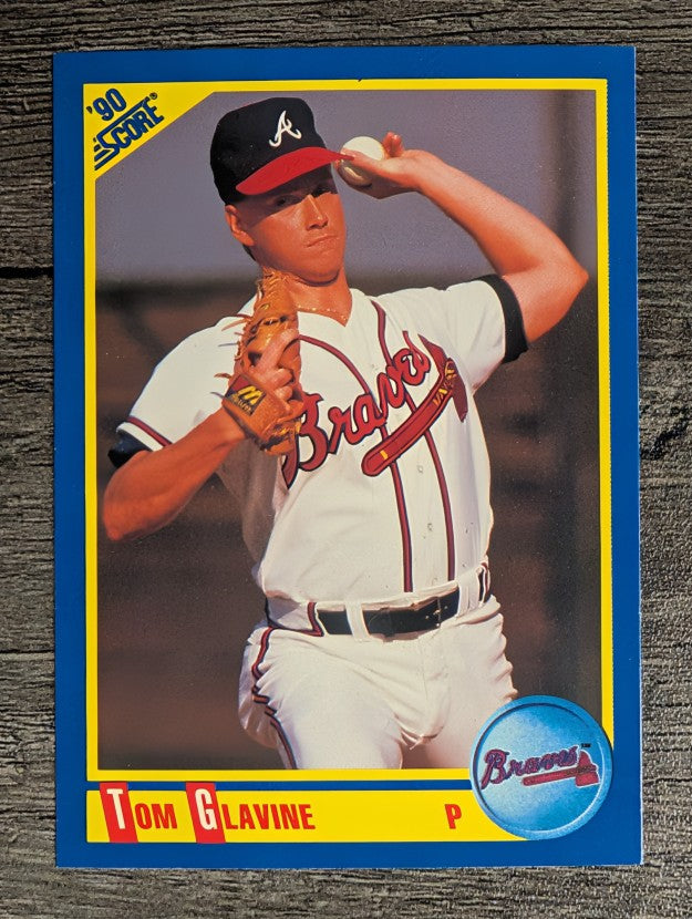 1990 Score #481 Tom Glavine