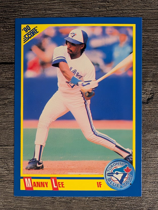 1990 Score #482 Manny Lee