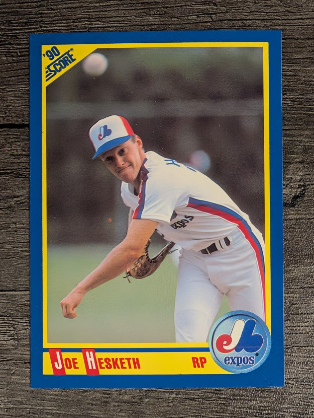 1990 Score #483 Joe Hesketh