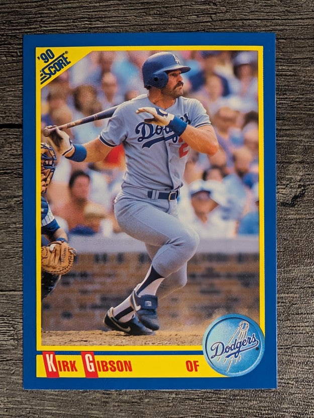 1990 Score #487 Kirk Gibson