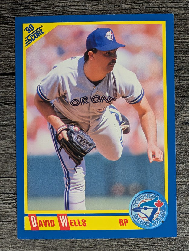 1990 Score #491B David Wells COR