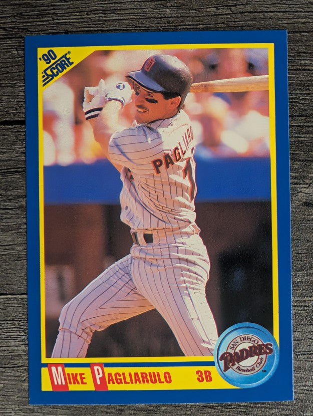 1990 Score #494 Mike Pagliarulo