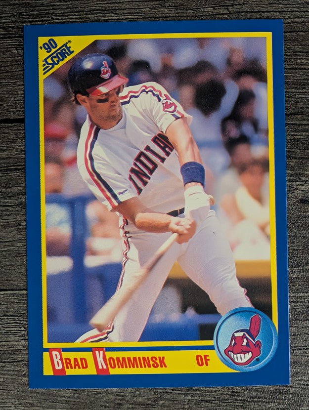 1990 Score #496 Brad Komminsk