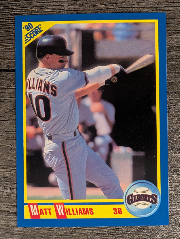 1990 Score #503 Matt Williams