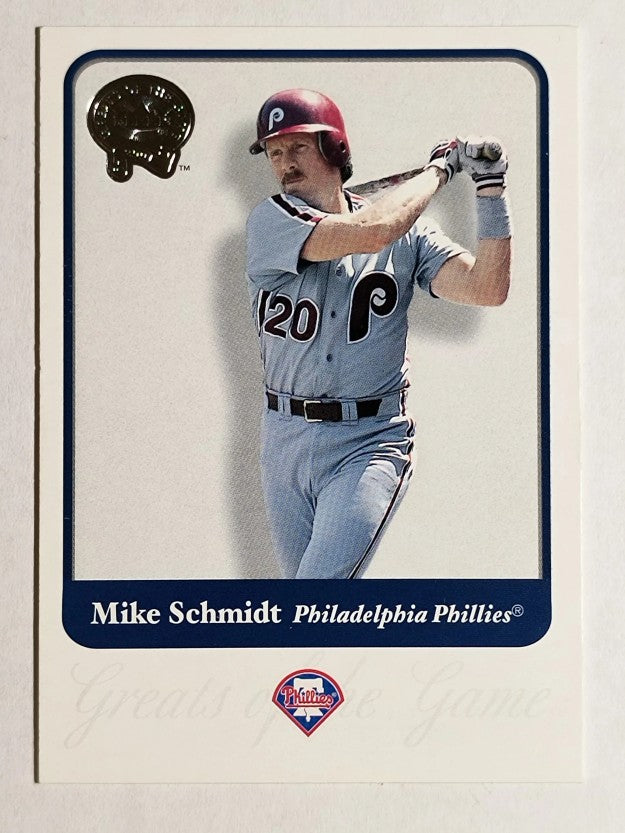 2001 Greats of the Game #85 Mike Schmidt (EXMT)