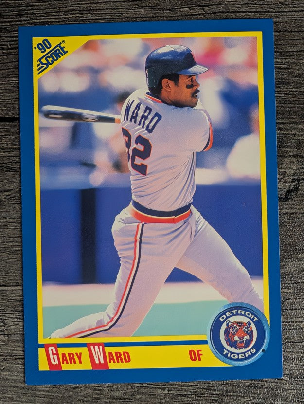 1990 Score #513 Gary Ward
