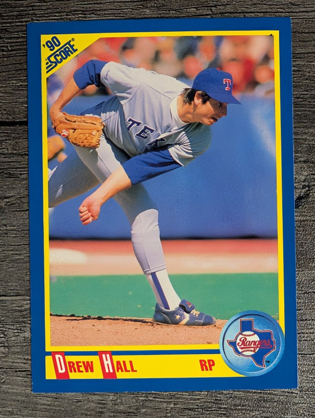 1990 Score #516 Drew Hall