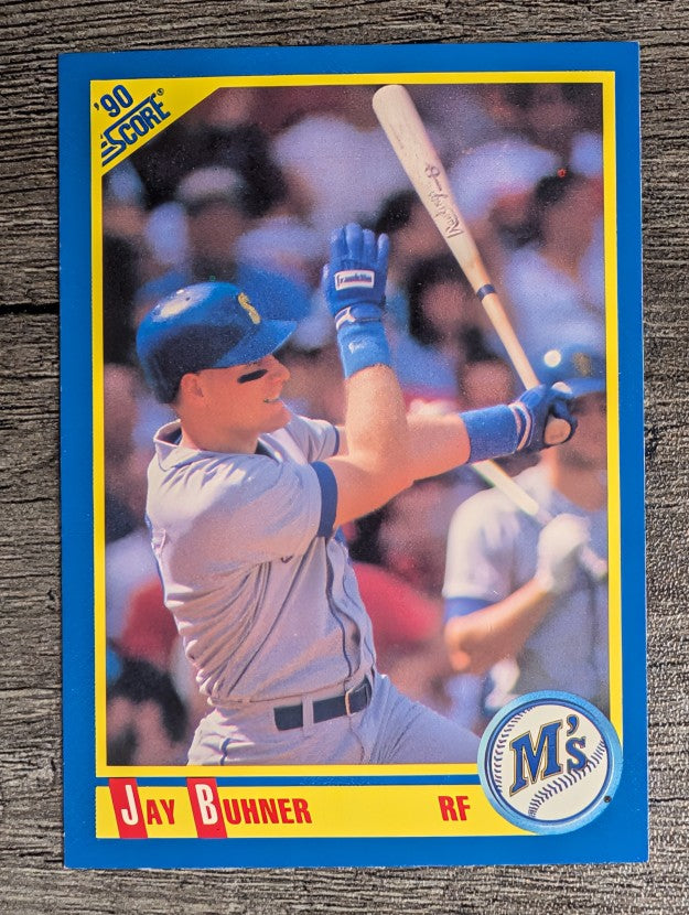 1990 Score #521 Jay Buhner