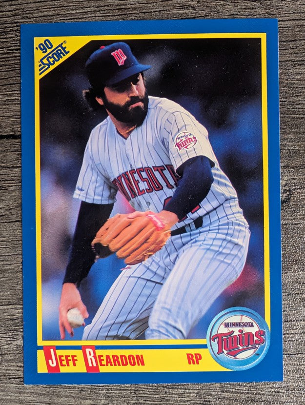1990 Score #522 Jeff Reardon