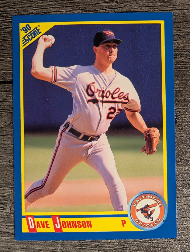 1990 Score #528 Dave Wayne Johnson RC