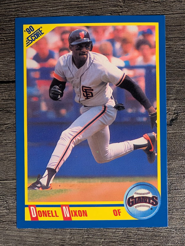 1990 Score #538 Donell Nixon