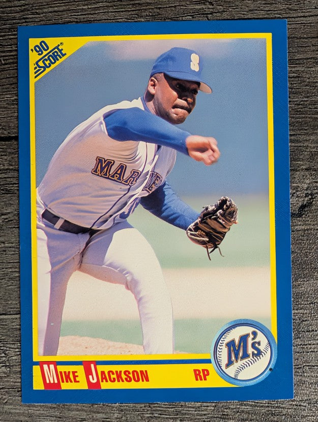 1990 Score #546 Mike Jackson