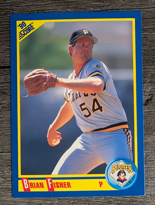 1990 Score #547 Brian Fisher