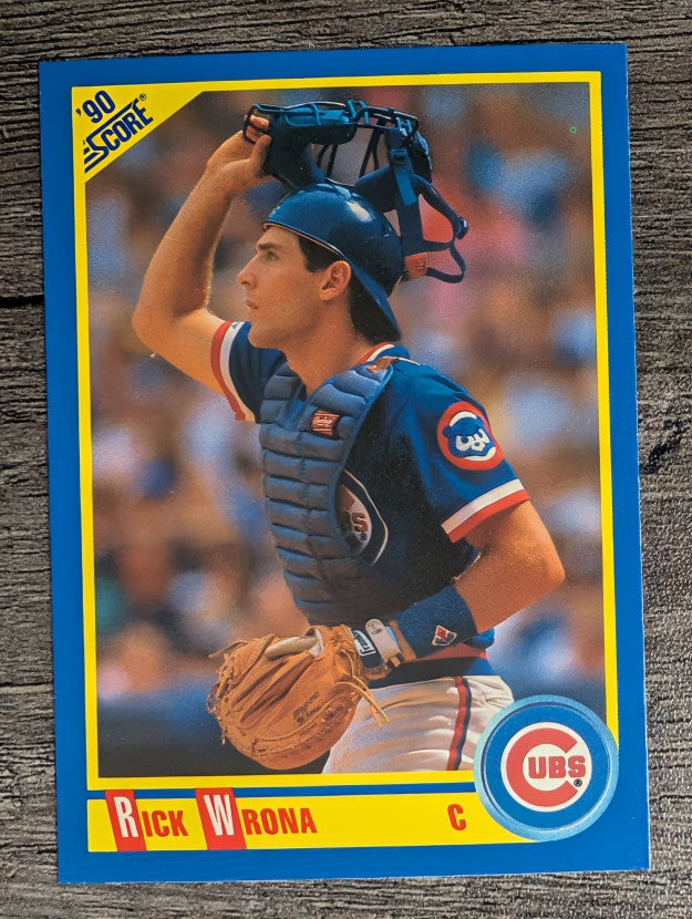 1990 Score #557 Rick Wrona