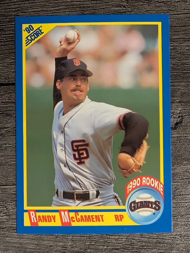 1990 Score #580 Randy McCament RC