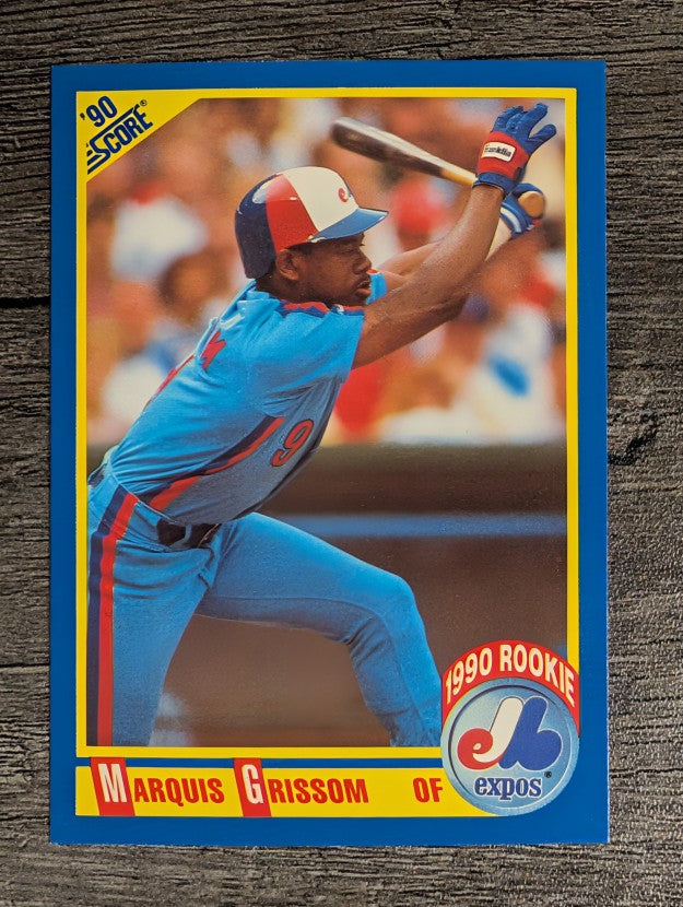 1990 Score #591 Marquis Grissom RC