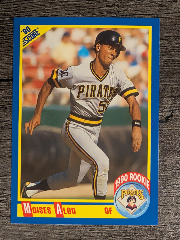 1990 Score #592 Moises Alou RC