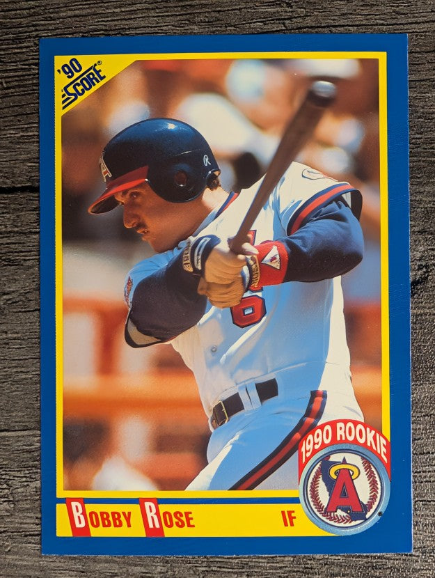 1990 Score #604 Bobby Rose