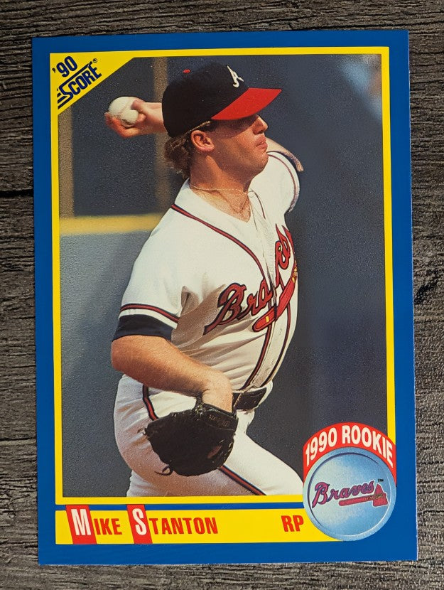 1990 Score #609 Mike Stanton RC