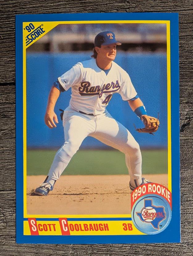 1990 Score #612 Scott Coolbaugh RC
